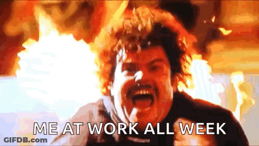 Get Me Out Of Here Me At Work GIF