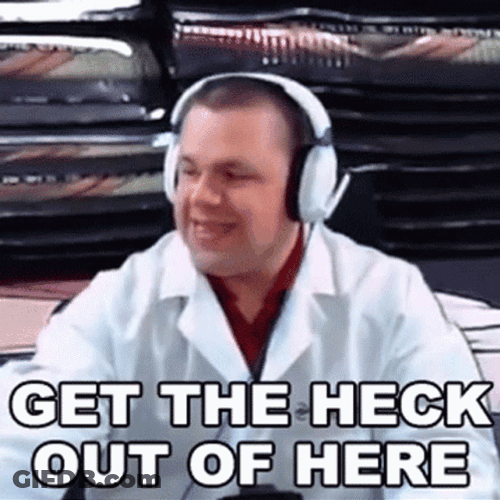 Get Me Out Of Here Professor K GIF
