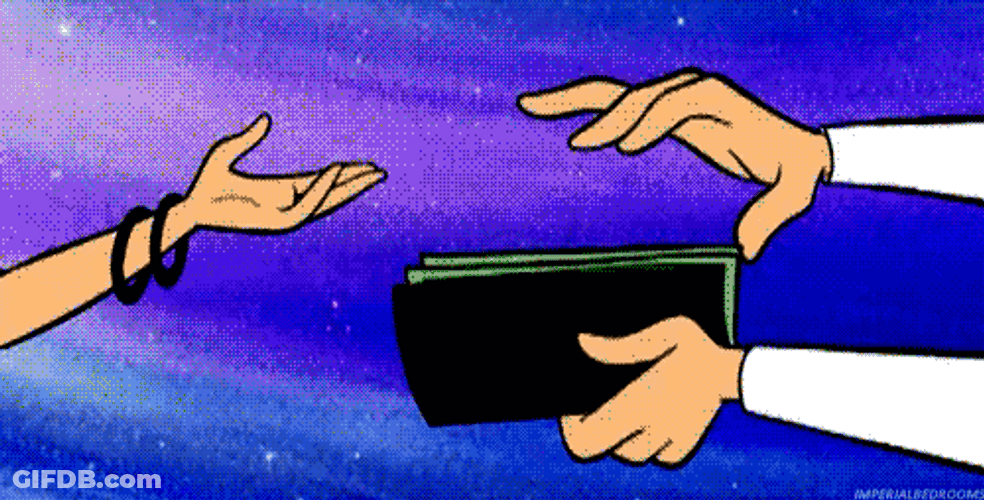 Get Money Grabs Wallet The Jetsons GIF