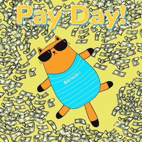 Get Money Happy Cat Pay Day GIF