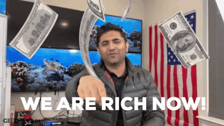 Get Money We Are Rich Now GIF