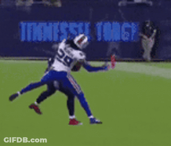 Get Off Derrick Henry Stiff Arm GIF