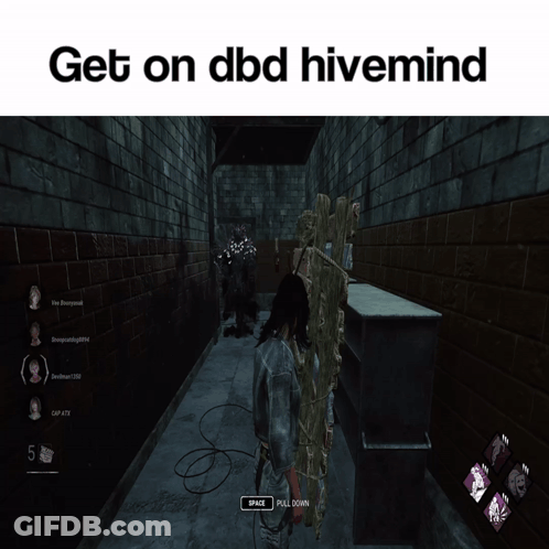 Get On Dbd Hivemind GIF
