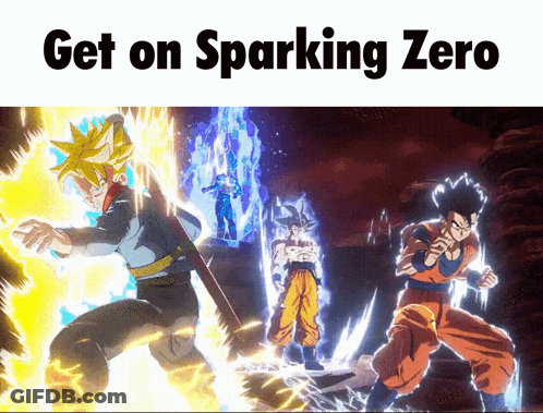Get On Sparking Zero Video Game GIF