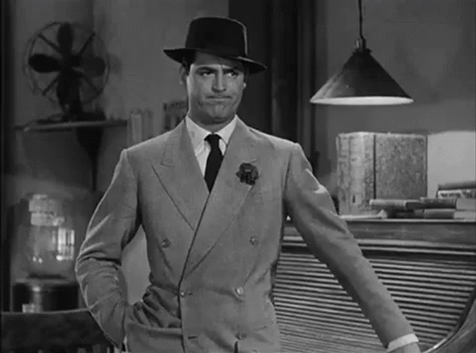 Get Out Cary Grant GIF
