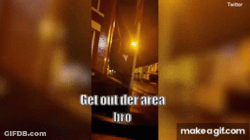 Get Out Der Area Bro GIF