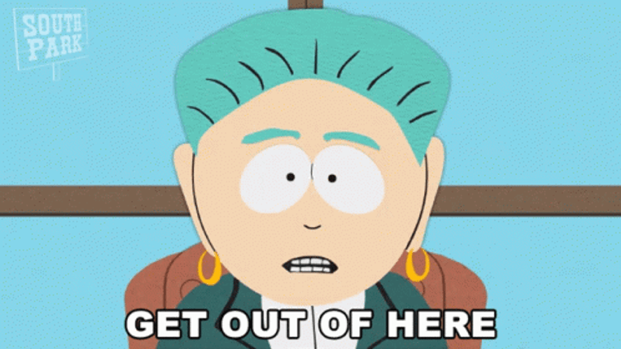 Get Out Mayor McDaniels GIF