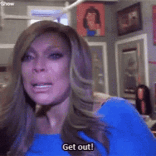 Get Out Sad Wendy Williams GIF