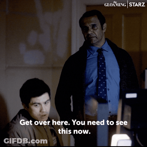 Get Over Here Aaron Pedersen GIF