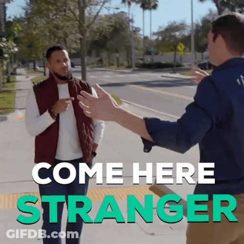 Get Over Here Come Here Stranger Hug GIF