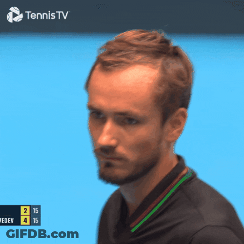 Get Over Here Daniil Medvedev GIF