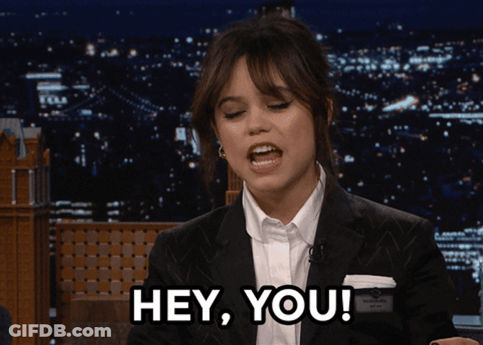 Get Over Here Jenna Ortega GIF
