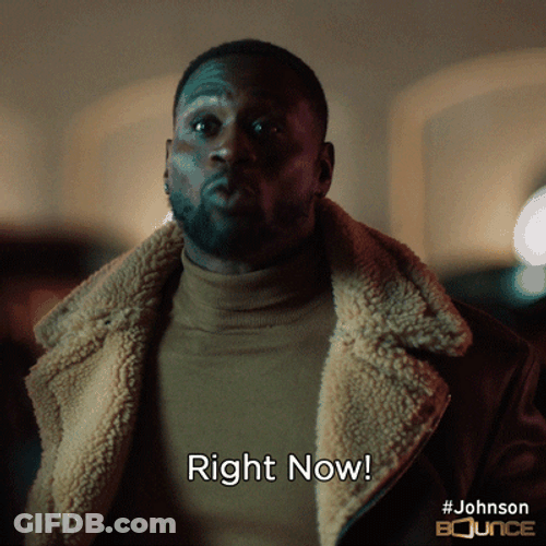 Get Over Here Right Now Bounce GIF