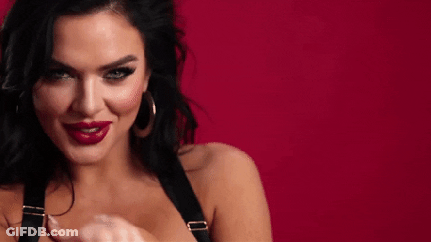 Get Over Here Seductive Lady GIF