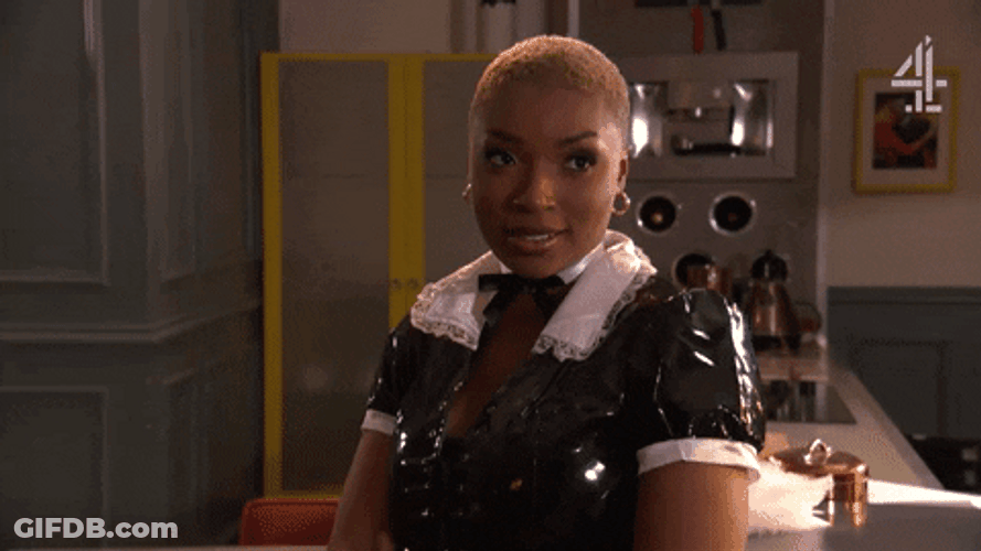 Get Over Here Seductive Sign To Guy GIF