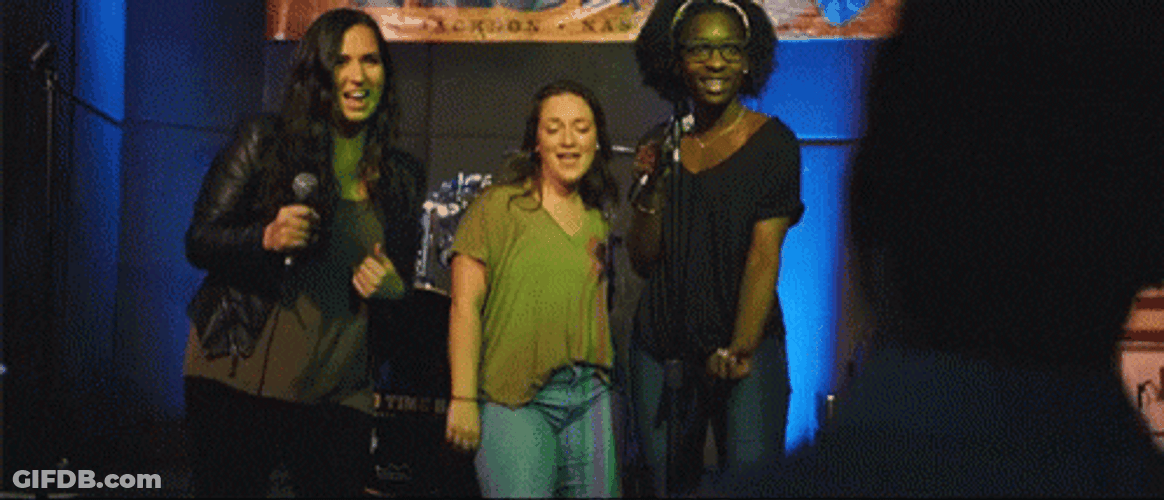Get Over Here Singers Inviting GIF