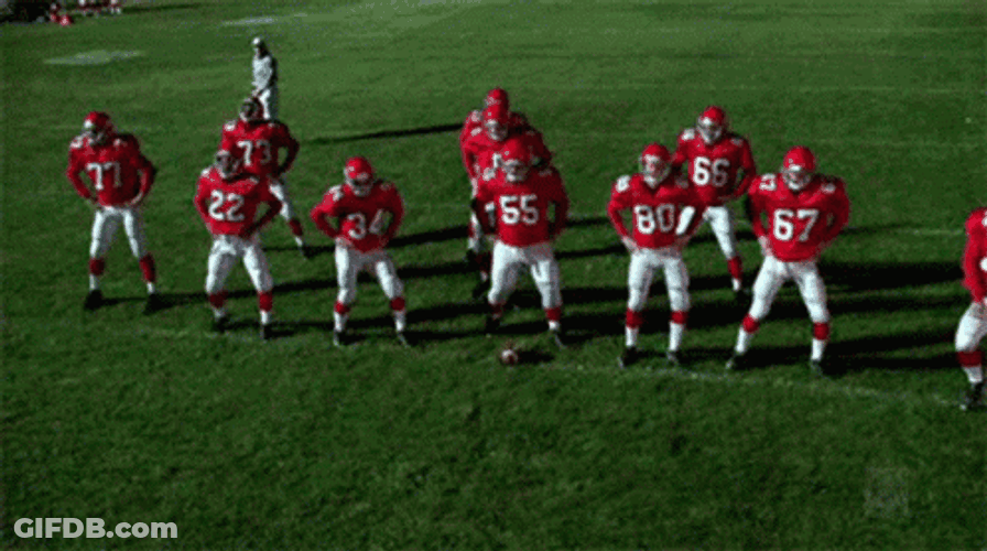 Get Ready For Football Sunday Team Dancing GIF