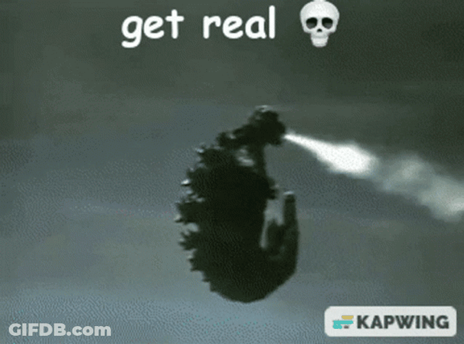 Get Real Godzilla Meme GIF