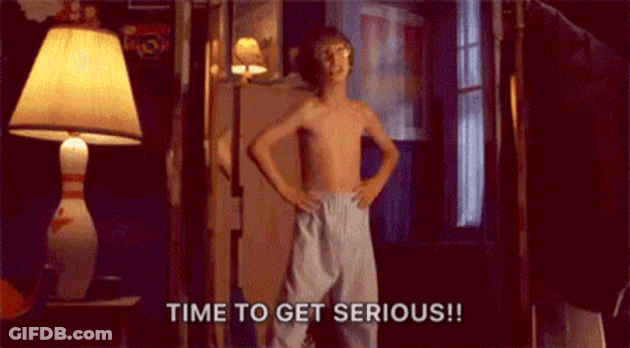 Get Serious Tough GIF