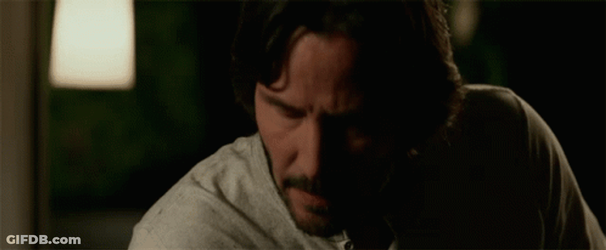Get Somebody Else To Do It Keanu Reeves GIF