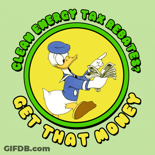 Get That Money Donald Duck GIF