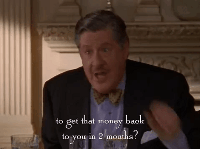 Get That Money Gilmore Girls GIF