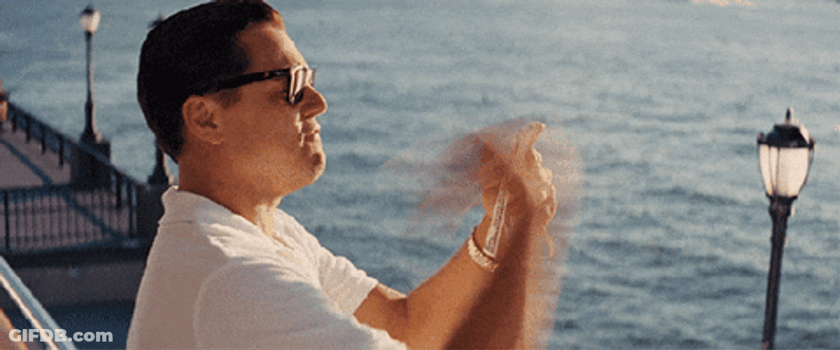 Get That Money Leonardo Di Caprio GIF