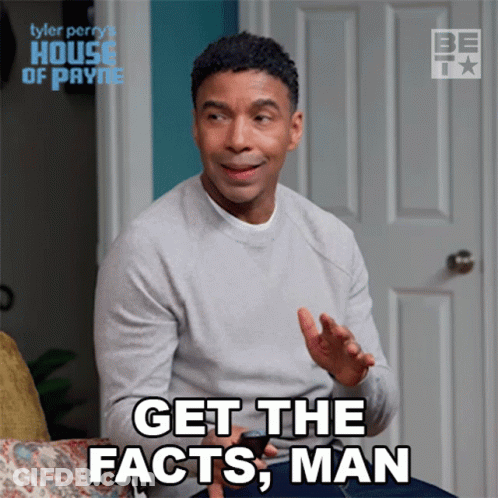Get The Facts Man GIF