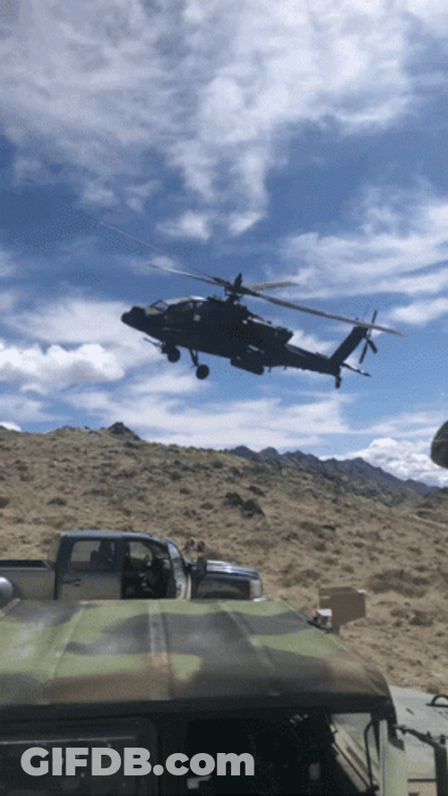 Get To The Choppa Helicopter GIF