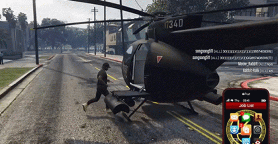 Get To The Choppa Video Game GIF