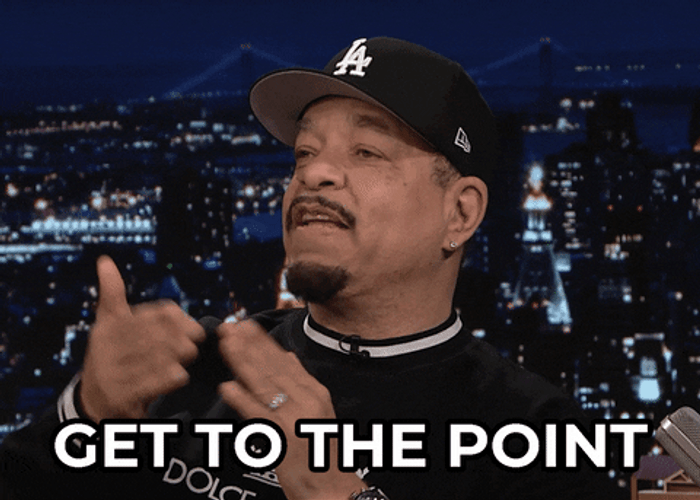 Get To The Point Waiting Meme GIF