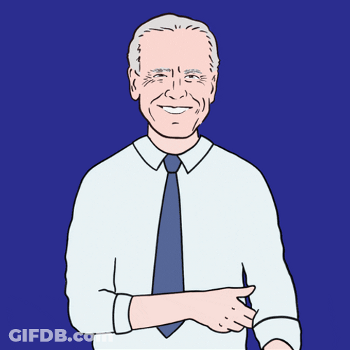 Get To Work Cartoon Joe Biden GIF