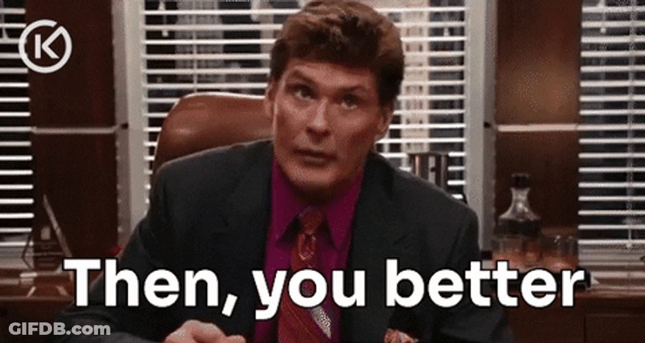 Get To Work David Hasselhoff GIF