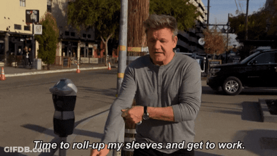 Get To Work Gordon Ramsey Tour Bus GIF