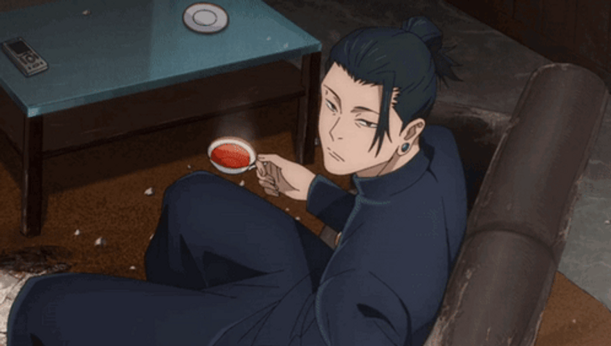 Geto Suguru Can't Hear You Sign GIF
