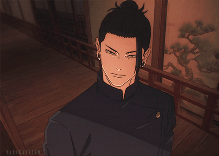 Geto Suguru Hand Gun GIF