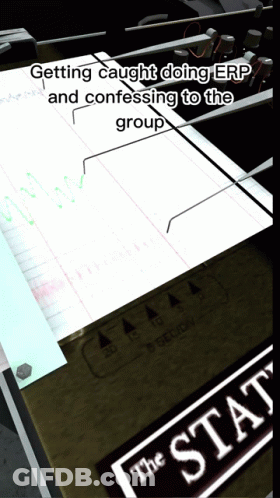 Caught Doing ERP Confessing To Group GIF