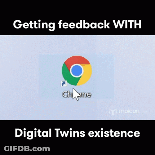 Getting Feedback With Digital Twins Existence GIF