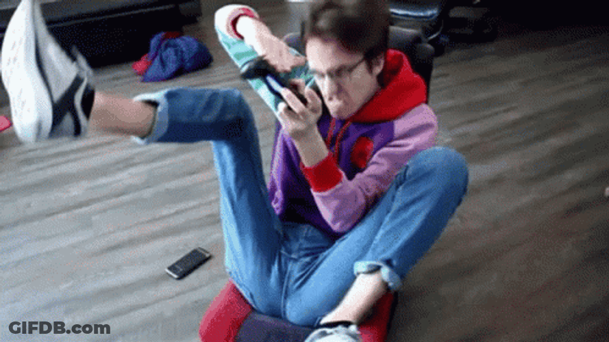 Getting Mad At Playing Video Game GIF