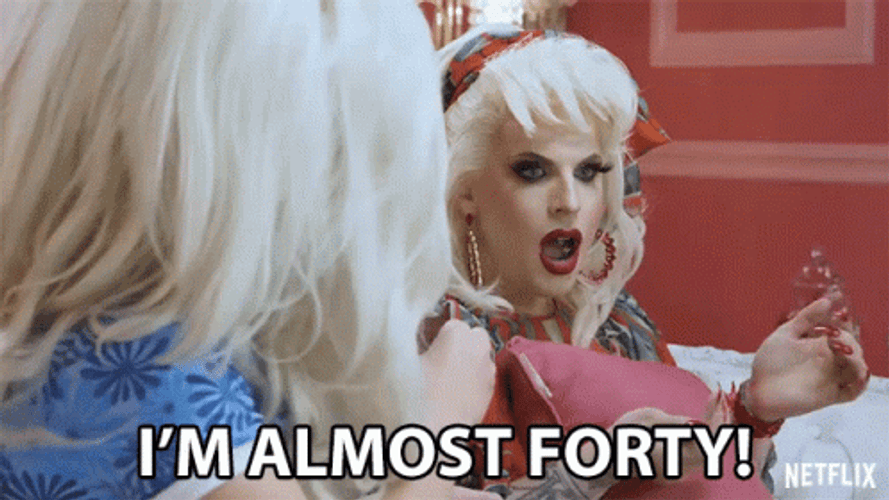 Getting Old I'm Almost Forty GIF