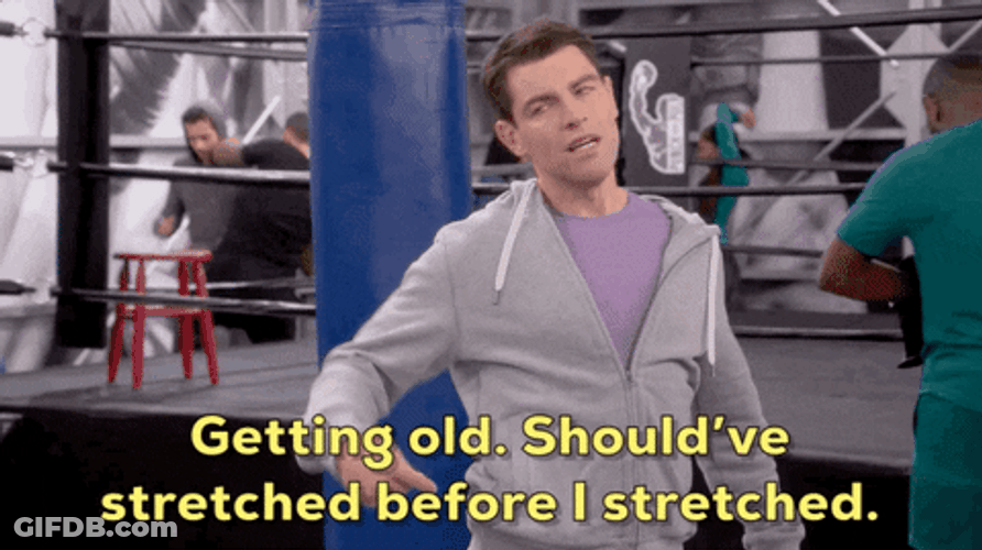Getting Old Should've Stretched Before I Stretched GIF