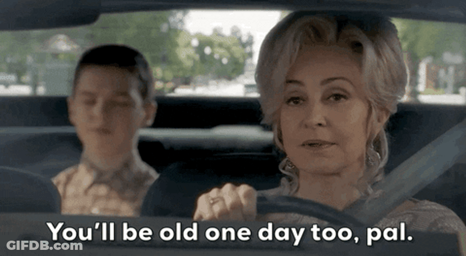 Getting Old Young Sheldon GIF