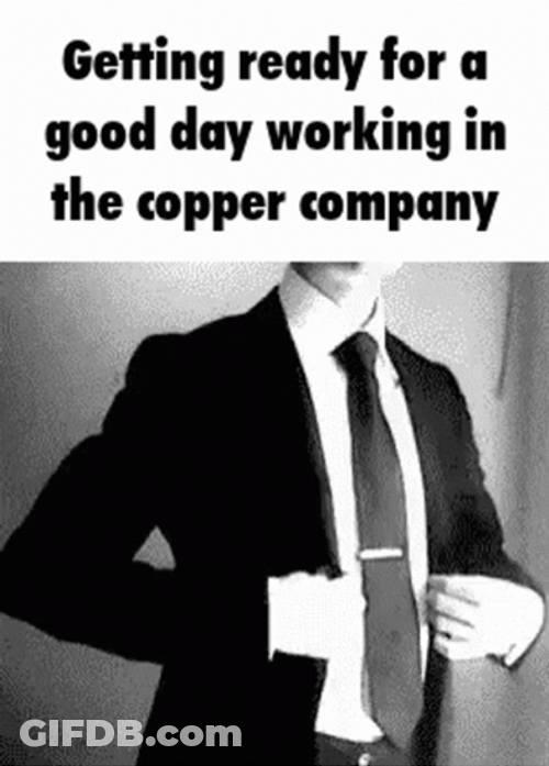 Getting Ready For Working On A Copper Company GIF