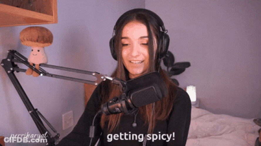 Getting Spicy Hot Intense Perri Karyal GIF