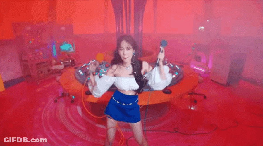 Getting Sturdy Dance Korean SinB GIF