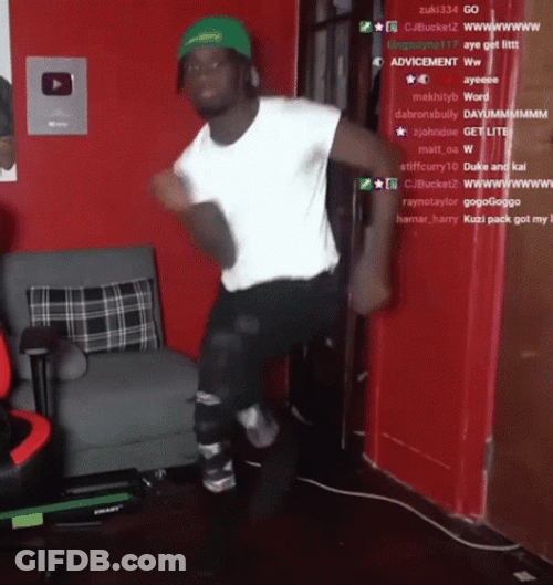 Getting Sturdy Kai Cenat Tiktok Dance GIF