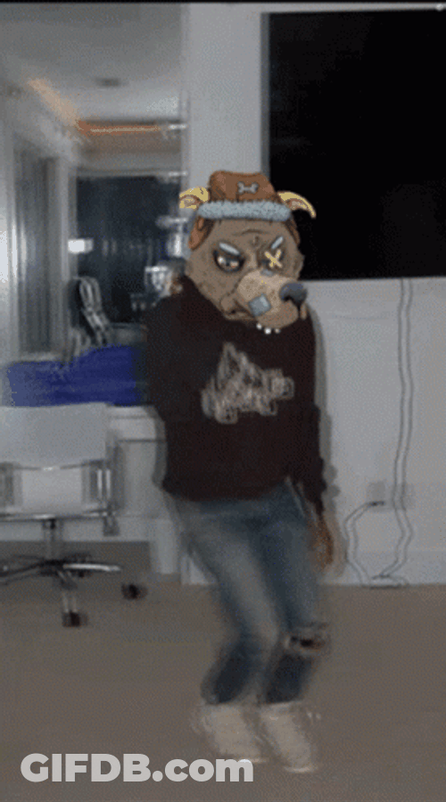 Getting Sturdy Tiktok Dance Face Swap GIF