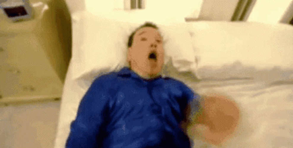 Getting Up After Having A Nightmare GIF