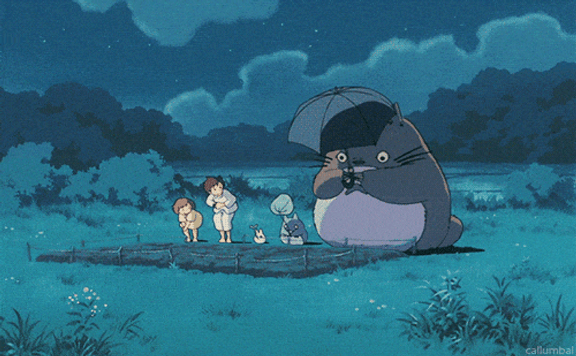 Ghibli Totoro And Friends GIF