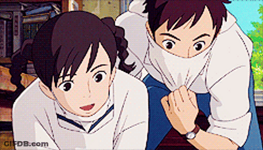 Ghibli Umi Sweet Moments GIF